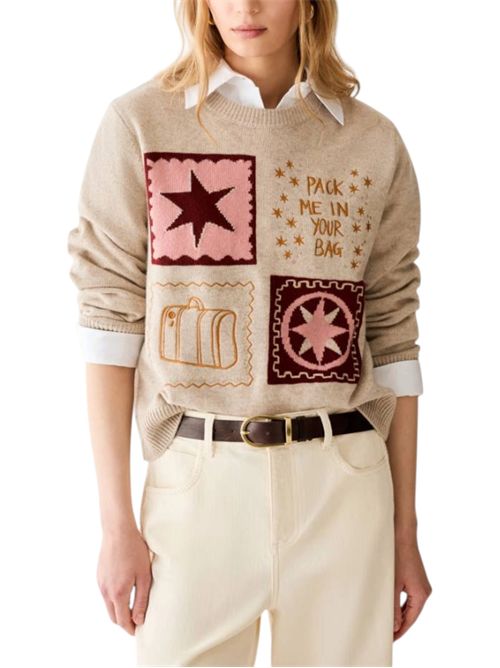 Maglia con grafiche e ricami pbbdisco PENNYBLACK | 26213666332