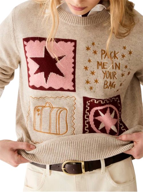 Maglia con grafiche e ricami pbbdisco PENNYBLACK | 26213666332
