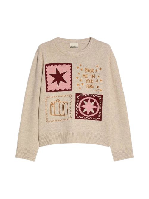 Maglia con grafiche e ricami pbbdisco PENNYBLACK | 26213666332