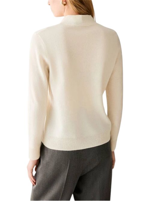 Lupetto in puro cashmere - BIANCO OTTICO PENNYBLACK | 26223660131