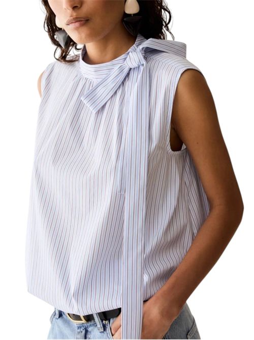 Top in popeline con fiocco  pbiguglia PENNYBLACK | 26211660271