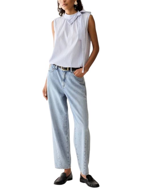 Top in popeline con fiocco  pbiguglia PENNYBLACK | 26211660271