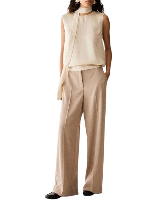 Top in twill crinkle con fiocco pbibaccano PENNYBLACK | 26211660371
