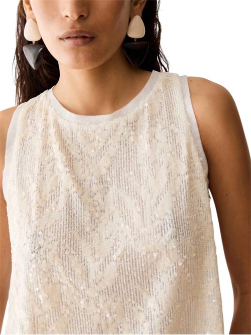 Top in tulle con paillettes pbisalubre PENNYBLACK | 26219460171