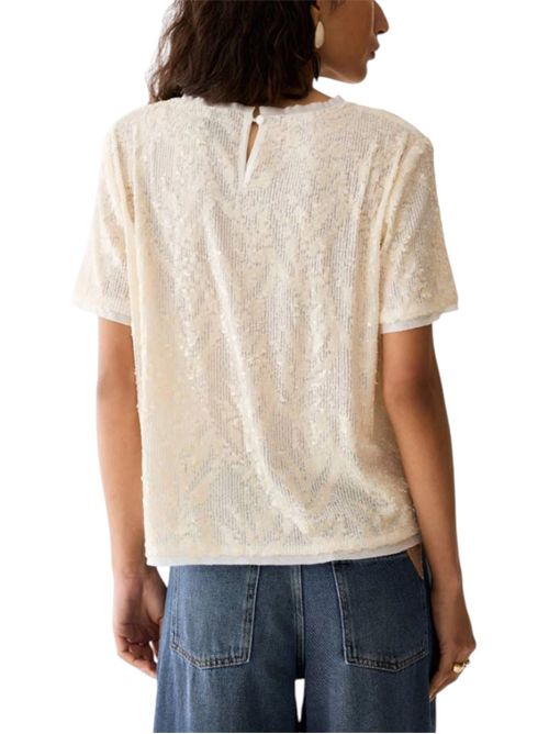 T-shirt in tulle con paillettes pbicoccole PENNYBLACK | 26219760171