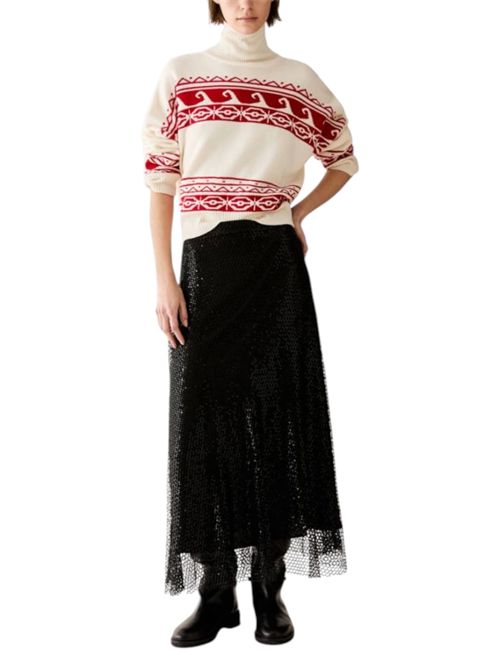 Gonna in mesh con paillettes pbpgiro PENNYBLACK | 26211060324