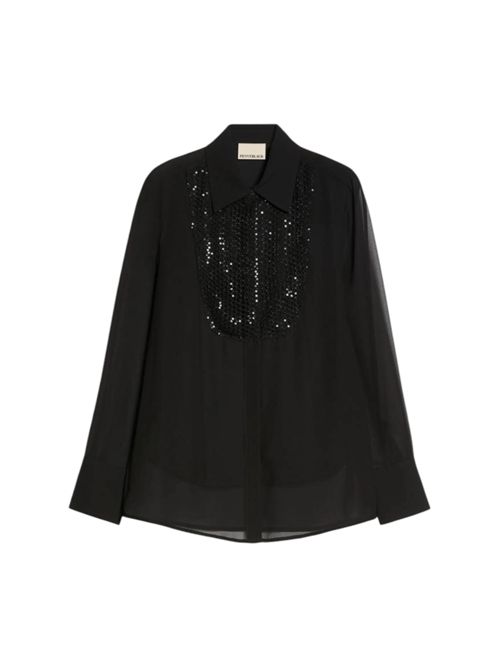 Camicia con plastron in paillettes  pbpaquila PENNYBLACK | 26211160425
