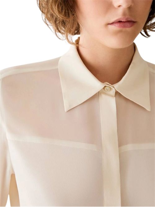 Camicia in mix di materiali pbpmodico PENNYBLACK | 26211160829