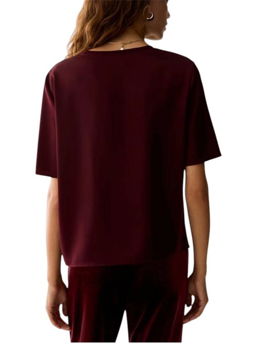 T-shirt in raso con drappeggio pbpbuona PENNYBLACK | 26211161526