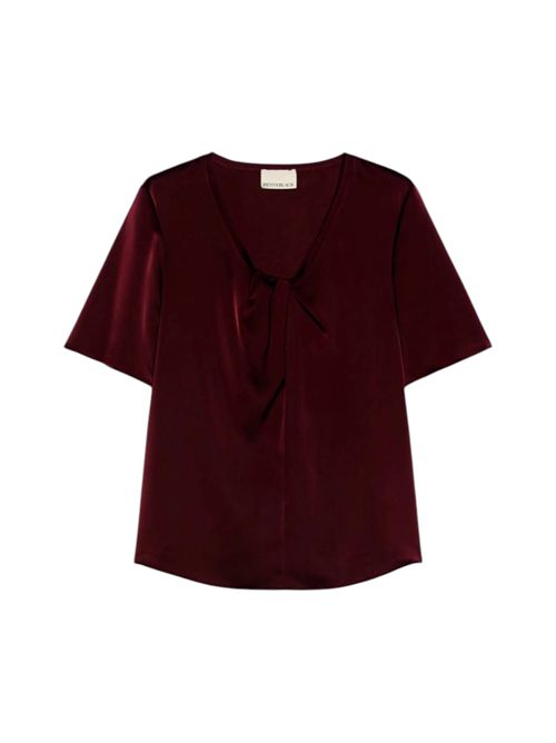 T-shirt in raso con drappeggio pbpbuona PENNYBLACK | 26211161526