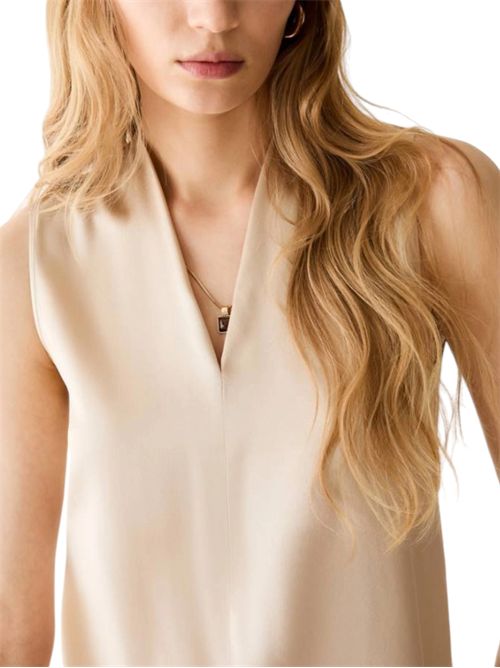Top in raso di seta stretch pbpcupola PENNYBLACK | 26211660122