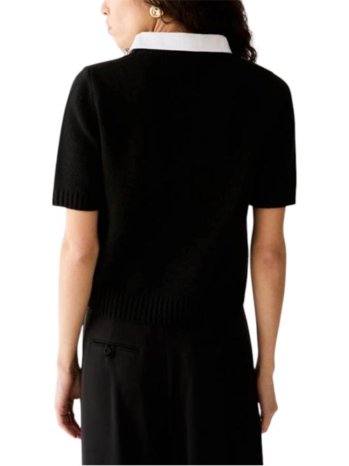 Maglia con colletto ricamato pbplampada PENNYBLACK | 26213661122