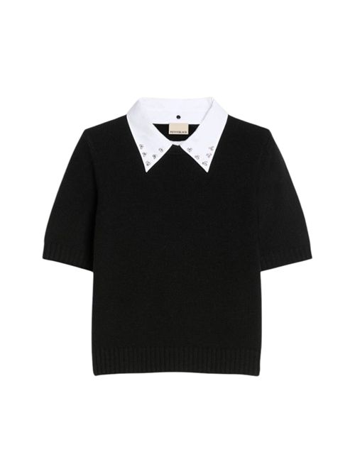 Maglia con colletto ricamato pbplampada PENNYBLACK | 26213661122