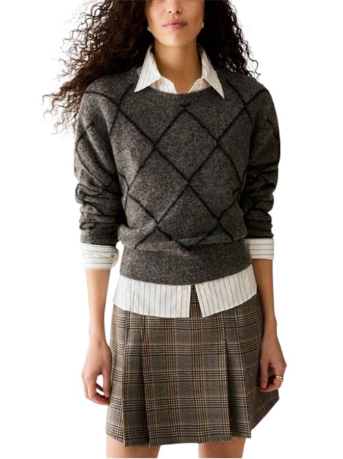 Maglia con rombi in lamé pbpboero PENNYBLACK | 26213661421
