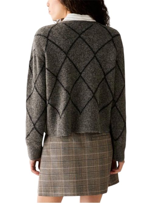Maglia con rombi in lamé pbpboero PENNYBLACK | 26213661421