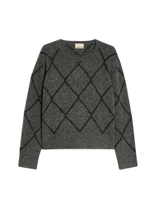 Maglia con rombi in lamé pbpboero PENNYBLACK | 26213661421