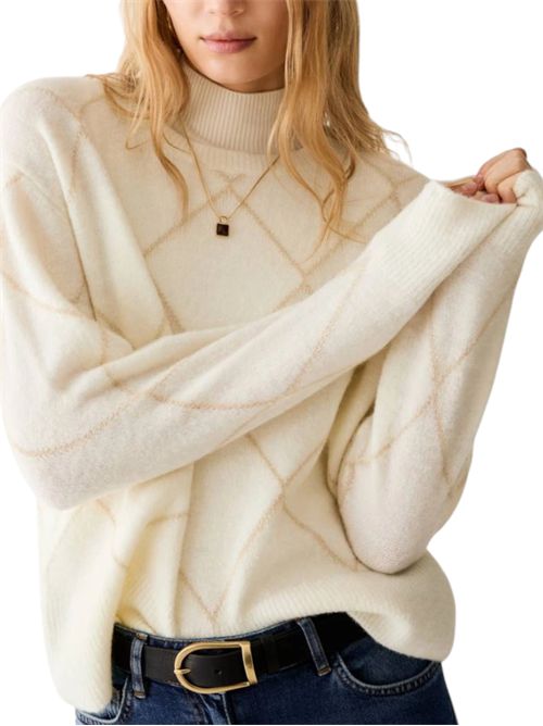 Maglia con rombi in lamé pbpboero PENNYBLACK | 26213661423