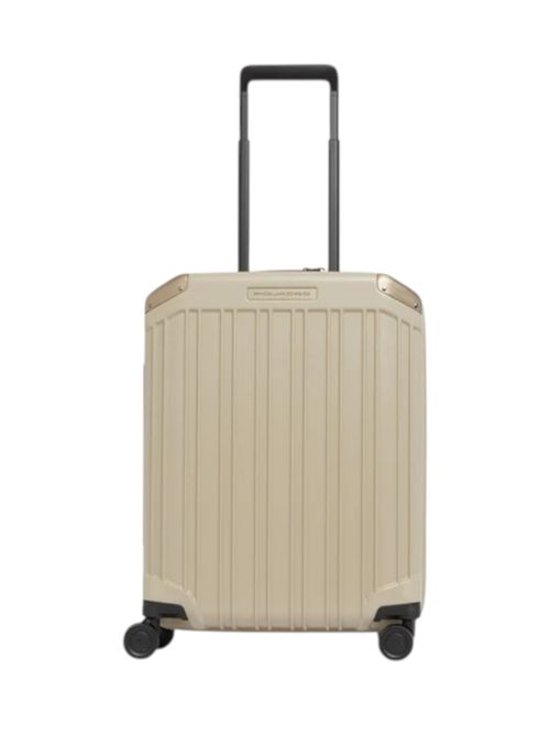 Trolley da cabina rigido a 4 ruote PIQUADRO | BV4425PQLBEIGE OPACO