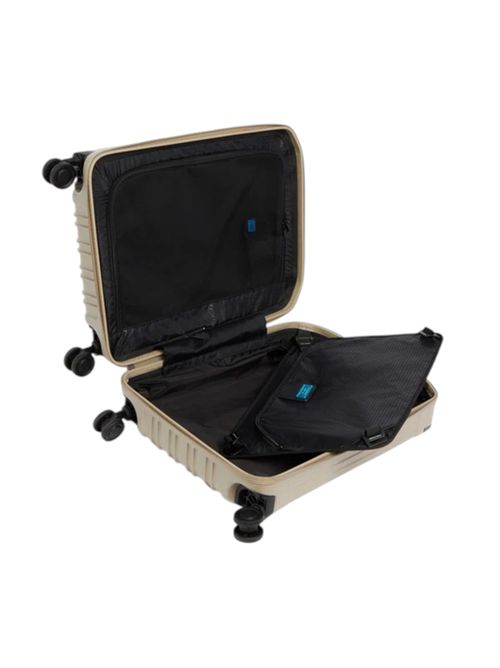 Trolley da cabina rigido a 4 ruote PIQUADRO | BV4425PQLBEIGE OPACO