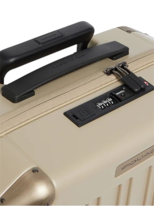 Trolley da cabina rigido a 4 ruote PIQUADRO | BV4425PQLBEIGE OPACO