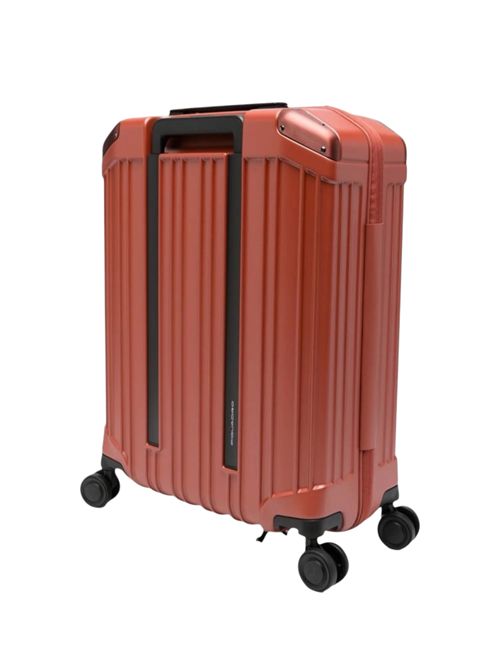 Trolley da cabina rigido a 4 ruote PIQUADRO | BV4425PQLCUOIO OPACO