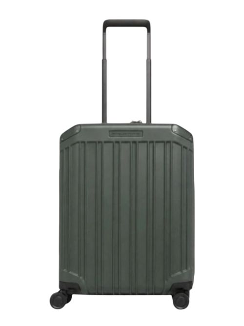 Trolley da cabina rigido a 4 ruote PIQUADRO | BV4425PQLVERDE OPACO