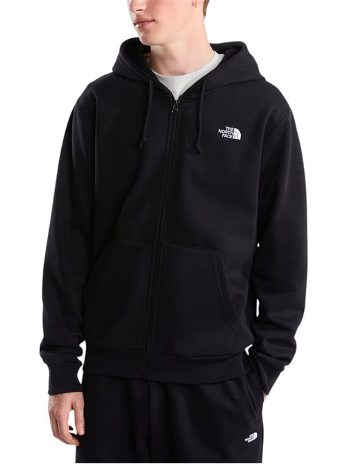 Felpa con cappuccio e cerniera integrale Evolution Simple Dome Regular THE NORTH FACE | NF0A8EU1BLACK