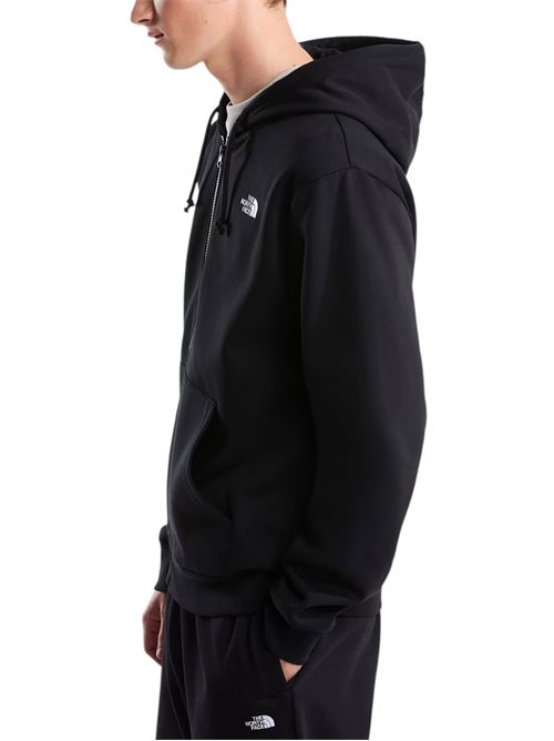 Felpa con cappuccio e cerniera integrale Evolution Simple Dome Regular THE NORTH FACE | NF0A8EU1BLACK
