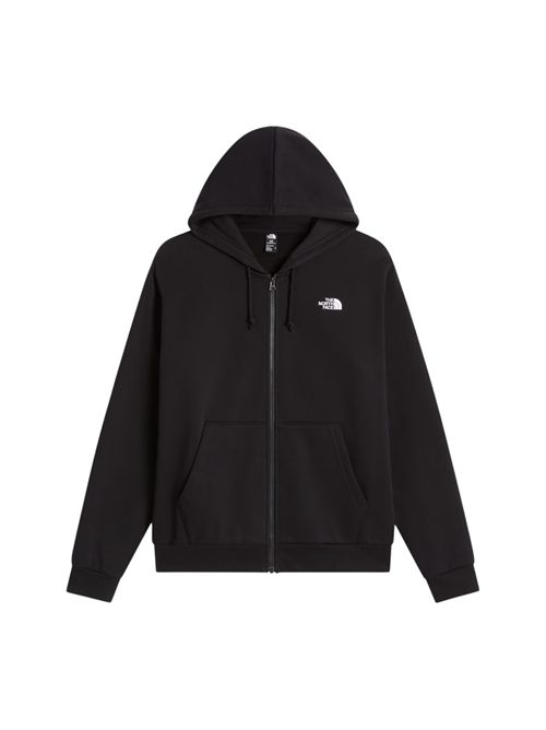 Felpa con cappuccio e cerniera integrale Evolution Simple Dome Regular THE NORTH FACE | NF0A8EU1BLACK