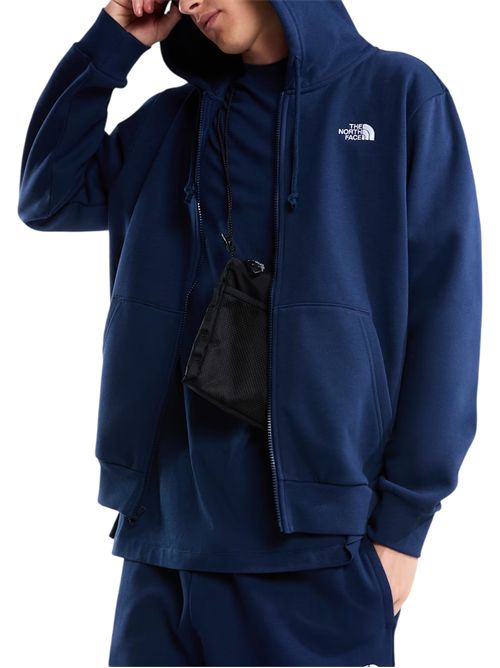 Felpa con cappuccio e cerniera integrale Evolution Simple Dome Regular THE NORTH FACE | NF0A8EU1SUMMIT NAVY