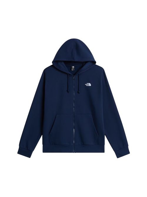 Felpa con cappuccio e cerniera integrale Evolution Simple Dome Regular THE NORTH FACE | NF0A8EU1SUMMIT NAVY