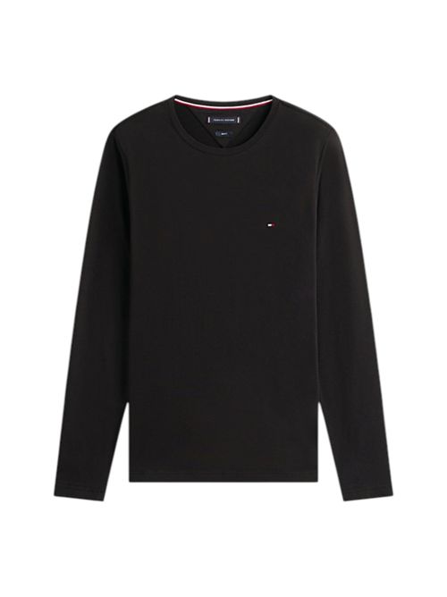T-shirt slim fit in jersey a maniche lunghe TOMMY HILFIGER | MW0MW10804BDS