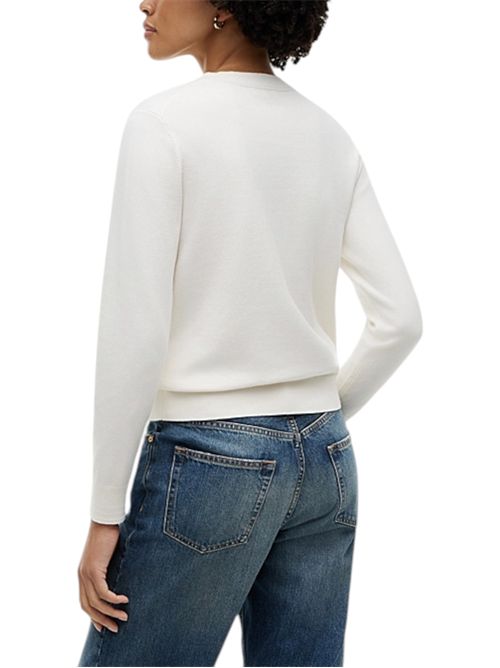 Cardigan in jersey in maglia sottile TOMMY HILFIGER | WW0WW42370Z00