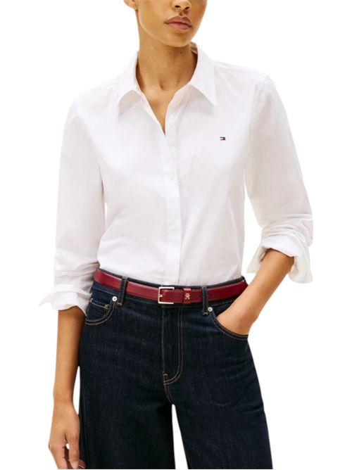 Camicia in popeline dalla vestibilità regolare TOMMY HILFIGER | WW0WW47169YCF