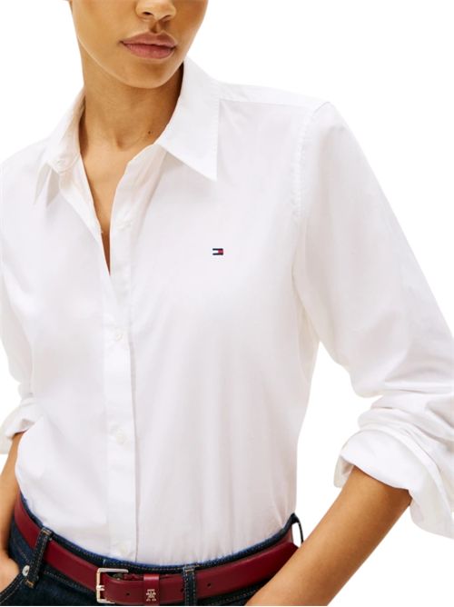 Camicia in popeline dalla vestibilità regolare TOMMY HILFIGER | WW0WW47169YCF