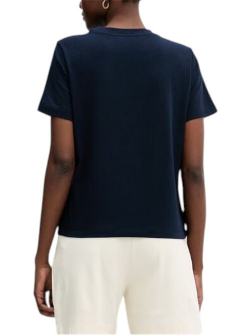 T-shirt con logo ricamato TOMMY HILFIGER | WW0WW49941C1G