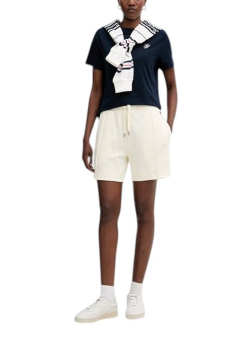 T-shirt con logo ricamato TOMMY HILFIGER | WW0WW49941C1G