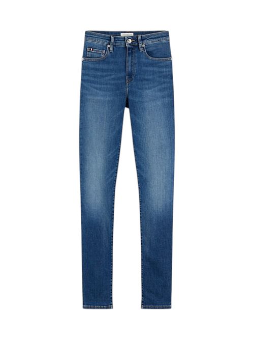 Jeans Como skinny fit a vita media con baffature TOMMY HILFIGER | WW0WW499451BB