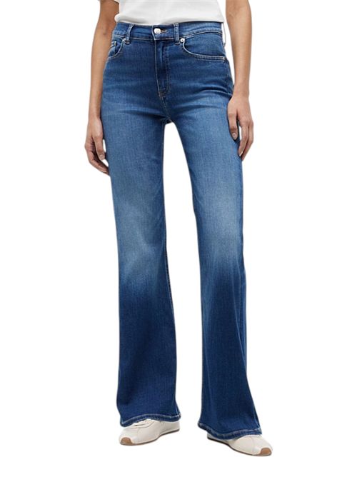 Jeans flare fit a vita media con baffature TOMMY HILFIGER | WW0WW499521BB