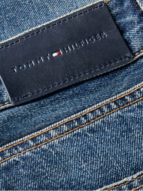 Jeans cropped regular fit tapered con morsetto TOMMY HILFIGER | WW0WW499601A9