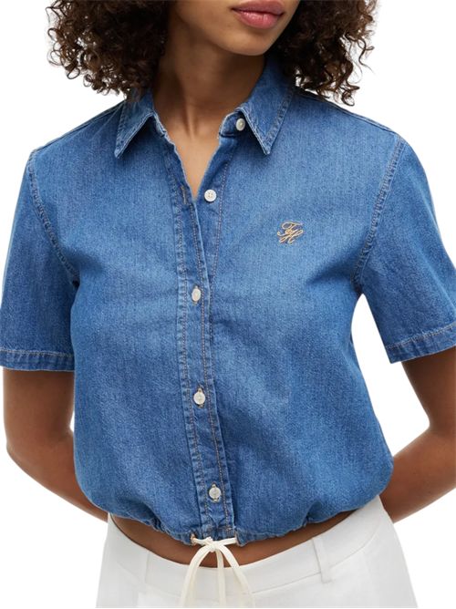 Camicia a maniche corte con coulisse TOMMY HILFIGER | WW0WW499821A5