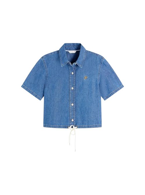 Camicia a maniche corte con coulisse TOMMY HILFIGER | WW0WW499821A5