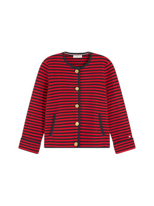 Cardigan squadrato con bottoni dorati TOMMY HILFIGER | WW0WW500880X6
