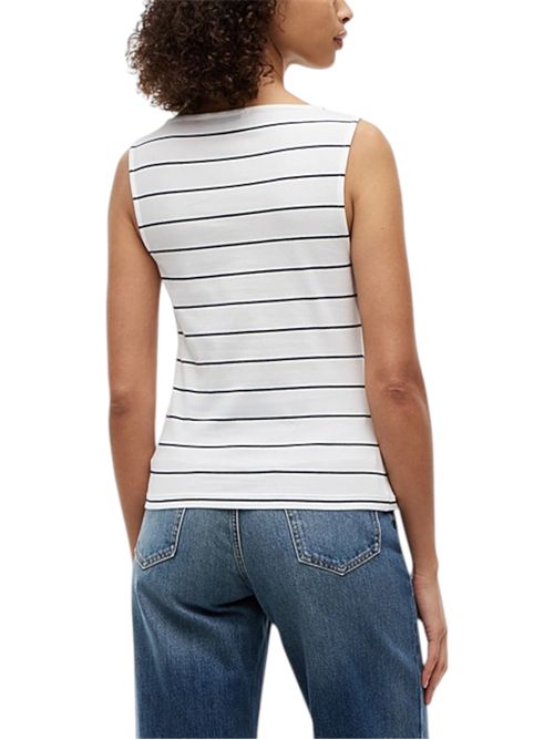 Canotta slim fit con scollatura a barca TOMMY HILFIGER | WW0WW509470A4