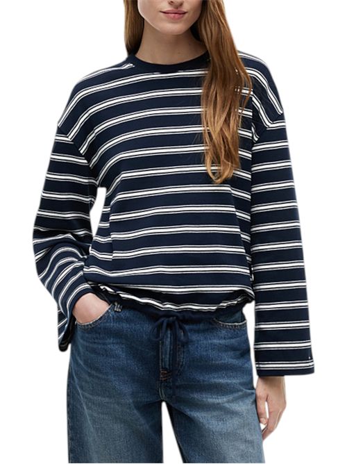 T-shirt a righe a maniche lunghe TOMMY HILFIGER | WW0WW510550FE