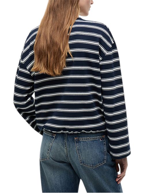 T-shirt a righe a maniche lunghe TOMMY HILFIGER | WW0WW510550FE