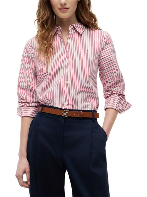 Camicia a vestibilità regolare con bandiera ricamata TOMMY HILFIGER | WW0WW511550FC