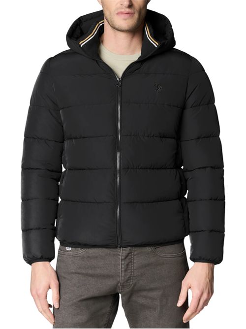 Piumino trapuntato con cappuccio e chiusura full zip U.S. POLO ASSN | US44127025199