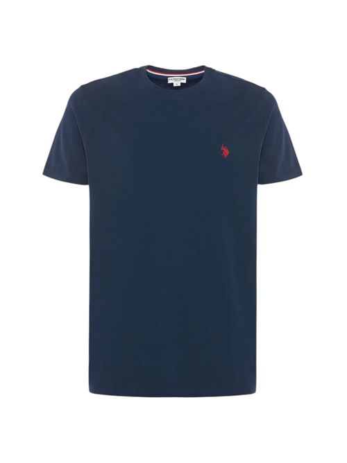 T-shirt girocollo in cotone heavy jersey U.S. POLO ASSN | US44154003177