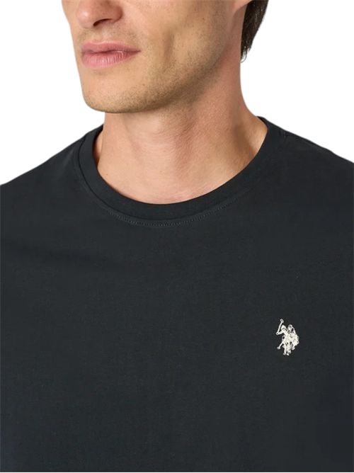 T-shirt girocollo in cotone heavy jersey U.S. POLO ASSN | US44154003199